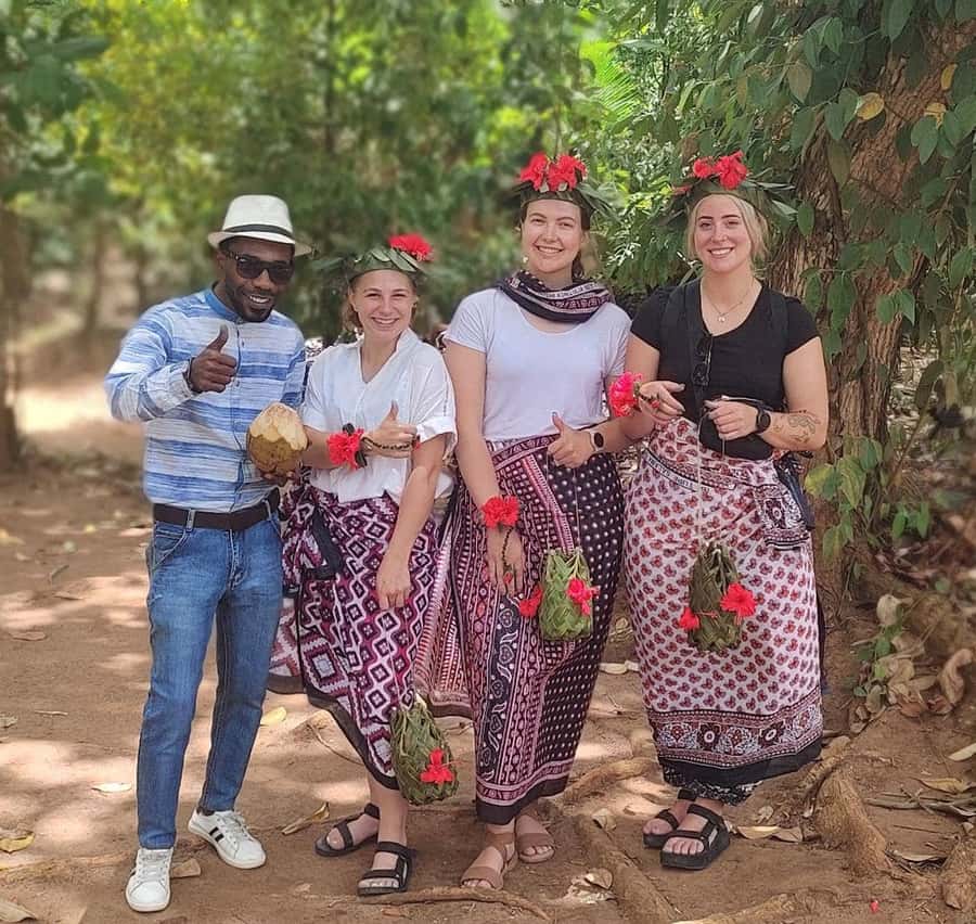 Zanzibar: Spice Farm Tour with Traditional Cooking Lesson - Walking the organic spice farm, from plant to plate