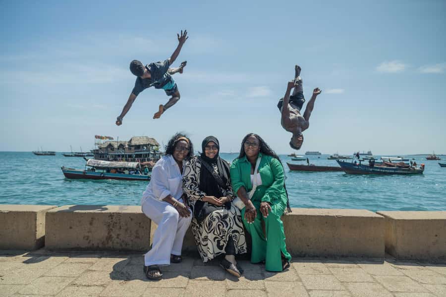 Zanzibar: Stone Town, Spice Tour, Prison Island with Lunch - Stone Town landmarks, markets, and the famous doors