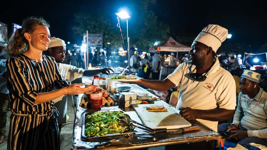 Zanzibar:Stone town Street food market walking tour,transfer - Stone Town street food works best after the heat cools