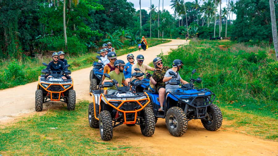 Zanzibar: Zenji ATV Tour - School Visit and Beach Finish: The Best Ending for a Dusty Day